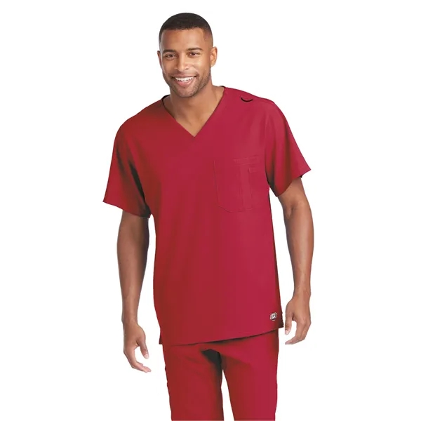 Skechers - Men's One-Pocket V-Neck Structure Scrub Top - Skechers - Men's One-Pocket V-Neck Structure Scrub Top - Image 27 of 31