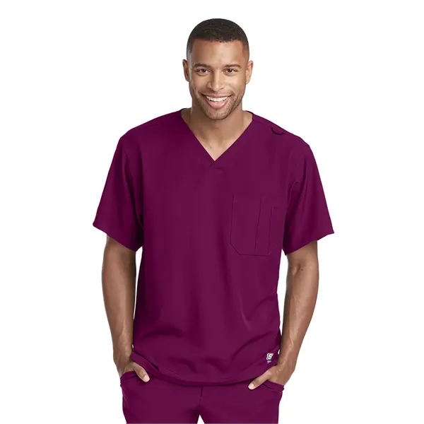 Skechers - Men's One-Pocket V-Neck Structure Scrub Top - Skechers - Men's One-Pocket V-Neck Structure Scrub Top - Image 31 of 31