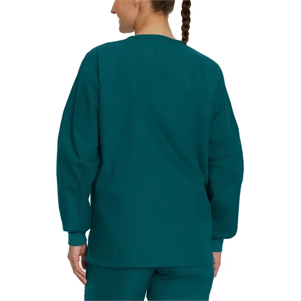 Landau - ScrubZone - Unisex Three-Pocket Snap-Front Warm-... - Landau - ScrubZone - Unisex Three-Pocket Snap-Front Warm-... - Image 2 of 21