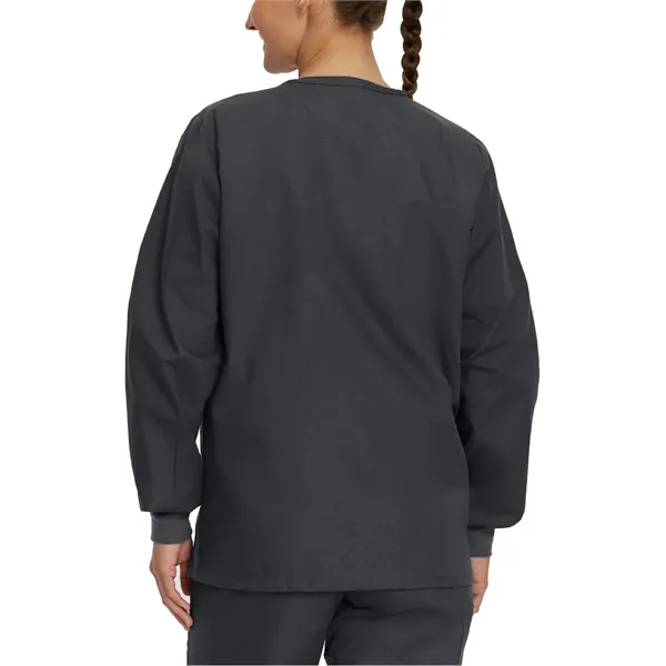 Landau - ScrubZone - Unisex Three-Pocket Snap-Front Warm-... - Landau - ScrubZone - Unisex Three-Pocket Snap-Front Warm-... - Image 6 of 21