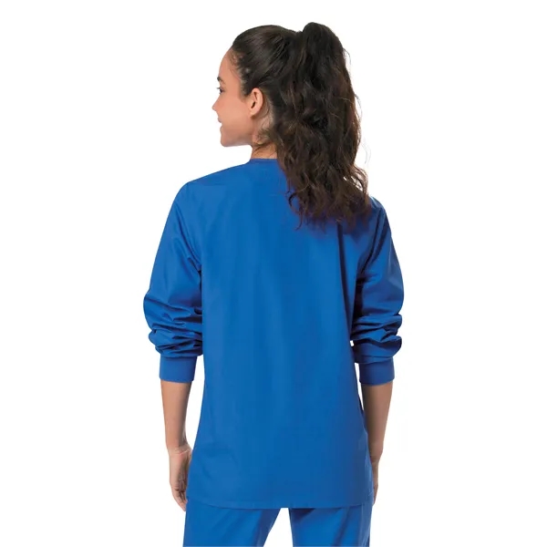 Landau - ScrubZone - Unisex Three-Pocket Snap-Front Warm-... - Landau - ScrubZone - Unisex Three-Pocket Snap-Front Warm-... - Image 12 of 21