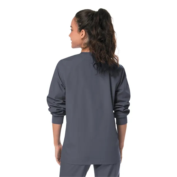 Landau - ScrubZone - Unisex Three-Pocket Snap-Front Warm-... - Landau - ScrubZone - Unisex Three-Pocket Snap-Front Warm-... - Image 14 of 21