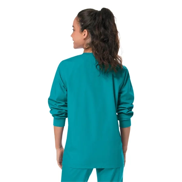 Landau - ScrubZone - Unisex Three-Pocket Snap-Front Warm-... - Landau - ScrubZone - Unisex Three-Pocket Snap-Front Warm-... - Image 16 of 21