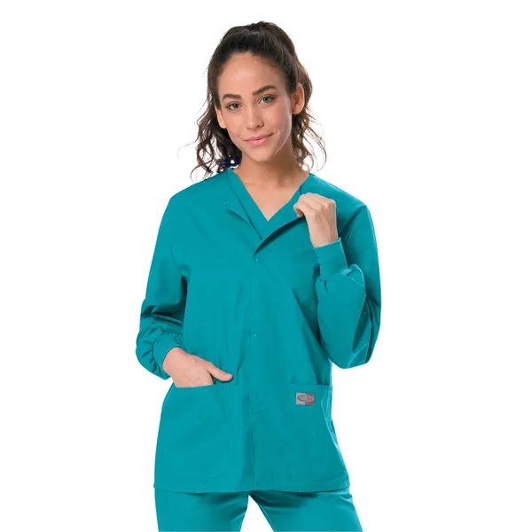 Landau - ScrubZone - Unisex Three-Pocket Snap-Front Warm-... - Landau - ScrubZone - Unisex Three-Pocket Snap-Front Warm-... - Image 17 of 21
