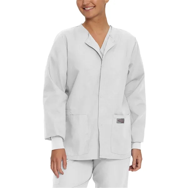 Landau - ScrubZone - Unisex Three-Pocket Snap-Front Warm-... - Landau - ScrubZone - Unisex Three-Pocket Snap-Front Warm-... - Image 19 of 21