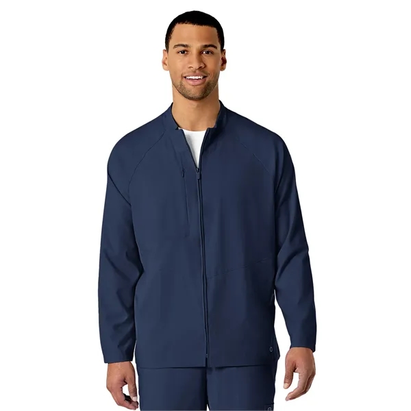 Wink - W123 - Men's Three-Pocket Zip-Front Warm-Up Jacket - Wink - W123 - Men's Three-Pocket Zip-Front Warm-Up Jacket - Image 10 of 20