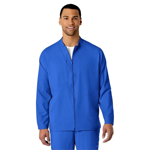 Wink - W123 - Men's Three-Pocket Zip-Front Warm-Up Jacket - Wink - W123 - Men's Three-Pocket Zip-Front Warm-Up Jacket - Image 15 of 20