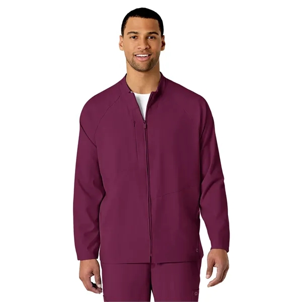 Wink - W123 - Men's Three-Pocket Zip-Front Warm-Up Jacket - Wink - W123 - Men's Three-Pocket Zip-Front Warm-Up Jacket - Image 18 of 20