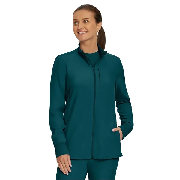 Landau - Forward - Women's Three-Pocket Mock-Neck Zip-Fro... - Landau - Forward - Women's Three-Pocket Mock-Neck Zip-Fro... - Image 3 of 17