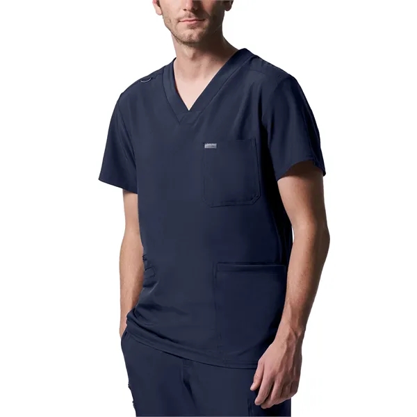 Landau - Forward - Men's Four-Pocket Back Yoke V-Neck Top - Landau - Forward - Men's Four-Pocket Back Yoke V-Neck Top - Image 13 of 25