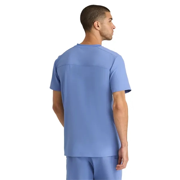 Skechers - Men's Three-Pocket Round Neck Thesis Scrub Top - Skechers - Men's Three-Pocket Round Neck Thesis Scrub Top - Image 4 of 17