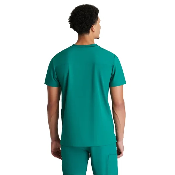 Skechers - Men's Three-Pocket Round Neck Thesis Scrub Top - Skechers - Men's Three-Pocket Round Neck Thesis Scrub Top - Image 6 of 17