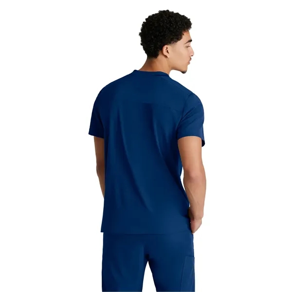 Skechers - Men's Three-Pocket Round Neck Thesis Scrub Top - Skechers - Men's Three-Pocket Round Neck Thesis Scrub Top - Image 8 of 17