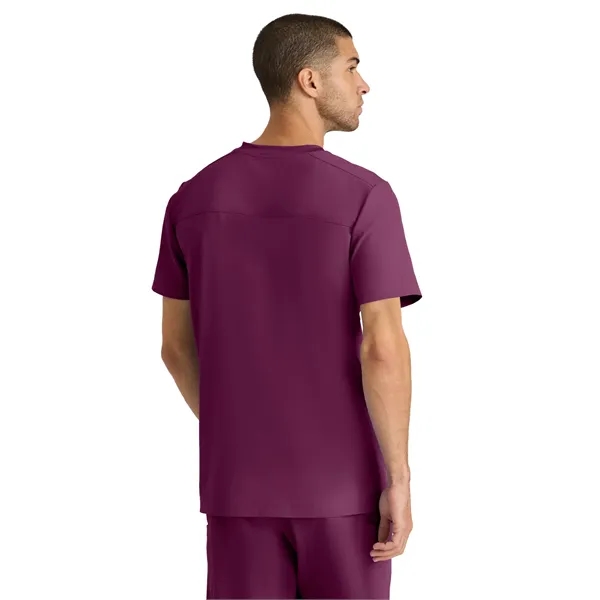 Skechers - Men's Three-Pocket Round Neck Thesis Scrub Top - Skechers - Men's Three-Pocket Round Neck Thesis Scrub Top - Image 16 of 17