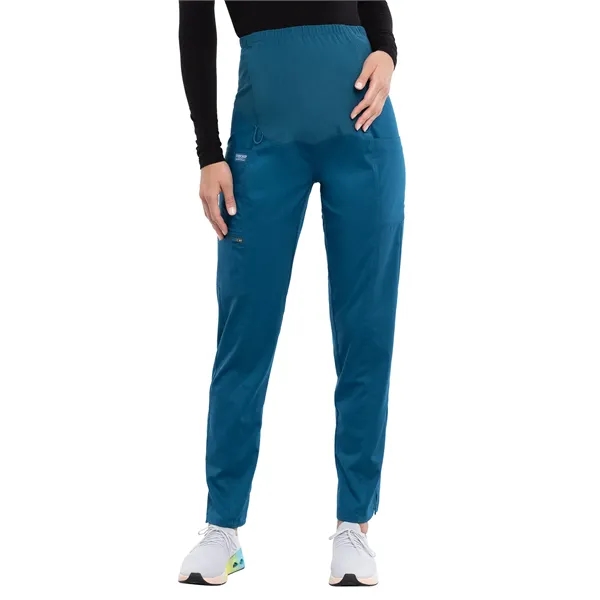 Cherokee - Workwear Revolution - Maternity Straight Leg Pant - Cherokee - Workwear Revolution - Maternity Straight Leg Pant - Image 3 of 15