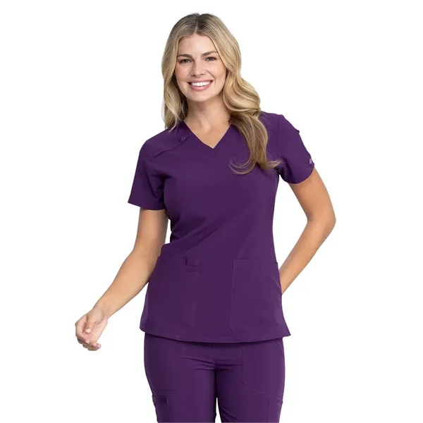 Dickies Medical - EDS Essentials - Women's V-Neck Top - Dickies Medical - EDS Essentials - Women's V-Neck Top - Image 7 of 31