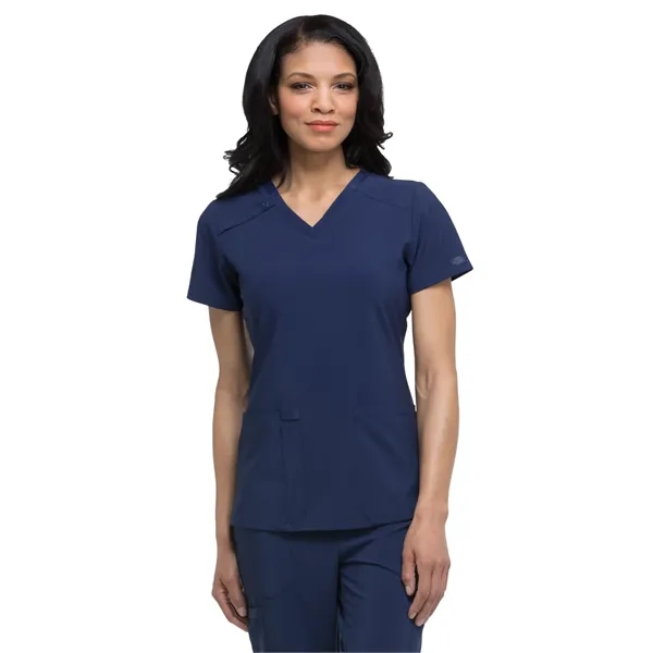 Dickies Medical - EDS Essentials - Women's V-Neck Top - Dickies Medical - EDS Essentials - Women's V-Neck Top - Image 15 of 31