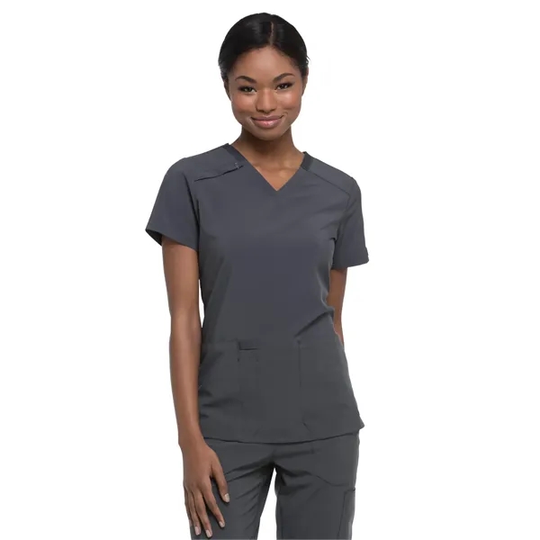 Dickies Medical - EDS Essentials - Women's V-Neck Top - Dickies Medical - EDS Essentials - Women's V-Neck Top - Image 19 of 31