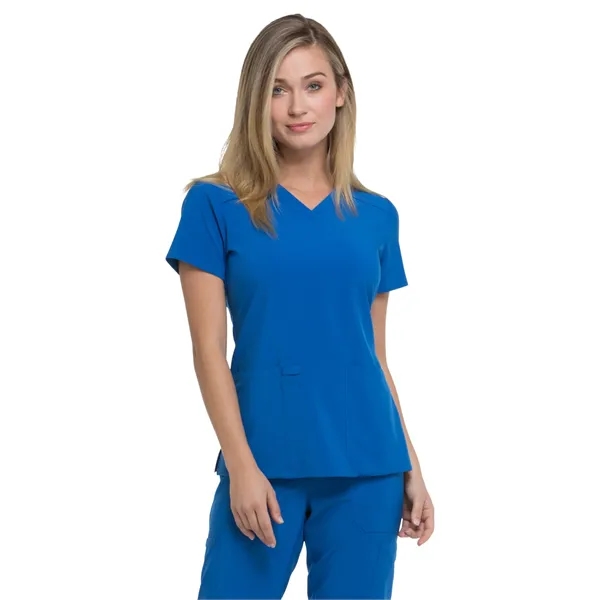 Dickies Medical - EDS Essentials - Women's V-Neck Top - Dickies Medical - EDS Essentials - Women's V-Neck Top - Image 23 of 31