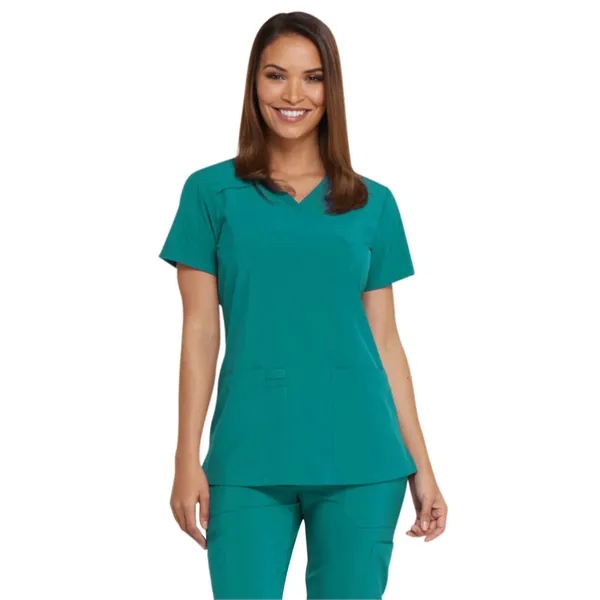 Dickies Medical - EDS Essentials - Women's V-Neck Top - Dickies Medical - EDS Essentials - Women's V-Neck Top - Image 25 of 31