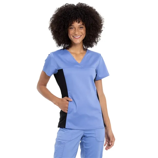Cherokee - Workwear Revolution - Women's V-Neck Knit Pane... - Cherokee - Workwear Revolution - Women's V-Neck Knit Pane... - Image 3 of 13