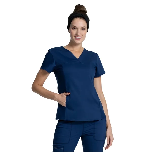 Cherokee - Workwear Revolution - Women's V-Neck Knit Pane... - Cherokee - Workwear Revolution - Women's V-Neck Knit Pane... - Image 5 of 13