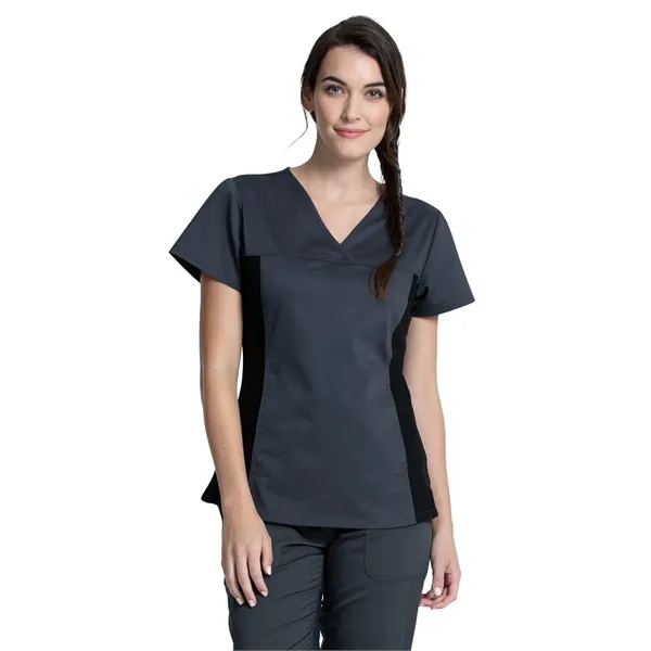 Cherokee - Workwear Revolution - Women's V-Neck Knit Pane... - Cherokee - Workwear Revolution - Women's V-Neck Knit Pane... - Image 7 of 13