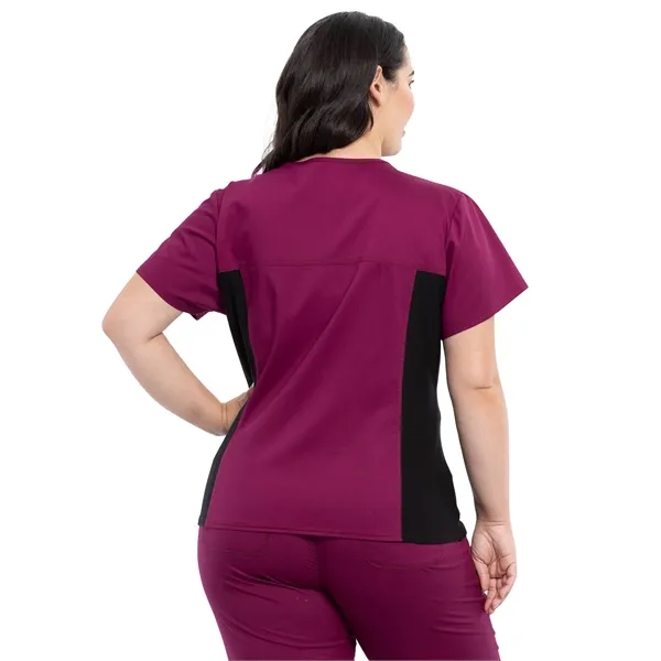 Cherokee - Workwear Revolution - Women's V-Neck Knit Pane... - Cherokee - Workwear Revolution - Women's V-Neck Knit Pane... - Image 12 of 13