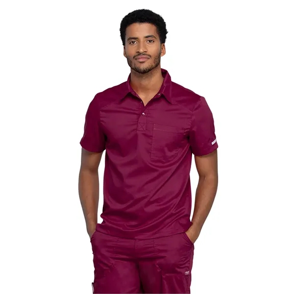 Cherokee - Workwear Revolution - Men's 1-Pocket Polo Shirt - Cherokee - Workwear Revolution - Men's 1-Pocket Polo Shirt - Image 7 of 7