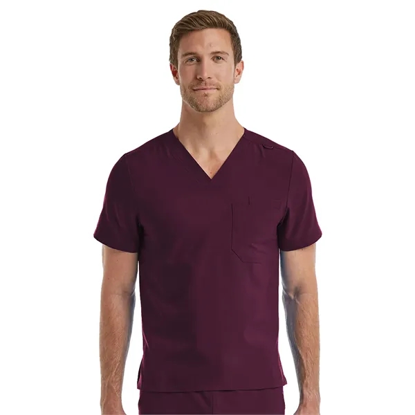 ScrubJoy Fit-4-All - Unisex One-Pocket V-Neck Top - ScrubJoy Fit-4-All - Unisex One-Pocket V-Neck Top - Image 11 of 11