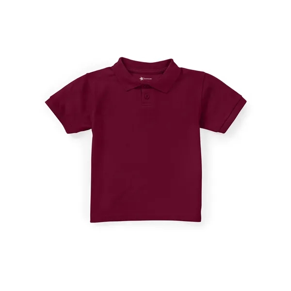 Classroom Uniforms - Unisex Toddler Short Sleeve Pique Polo - Classroom Uniforms - Unisex Toddler Short Sleeve Pique Polo - Image 1 of 16