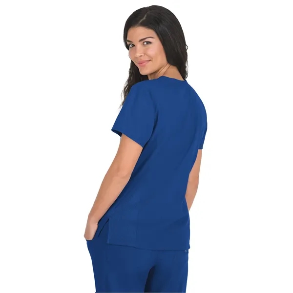 koi - Lite - Women's Three-Pocket Mock-Wrap Philosophy Top - koi - Lite - Women's Three-Pocket Mock-Wrap Philosophy Top - Image 10 of 46