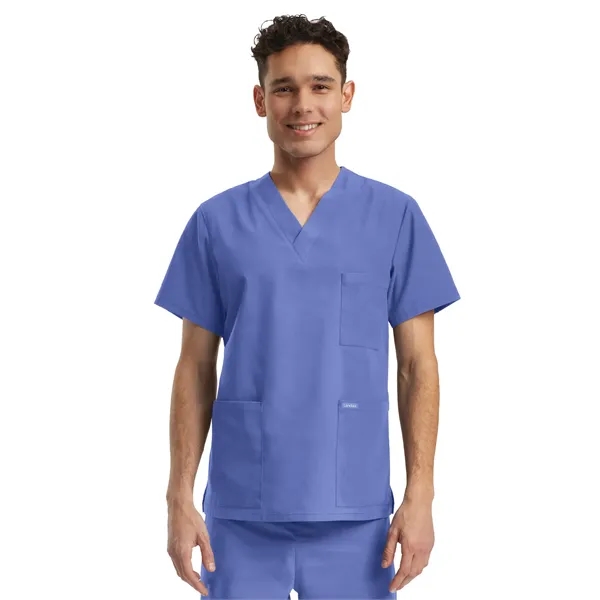 Landau - Essentials - Unisex Three-Pocket V-Neck Top - Landau - Essentials - Unisex Three-Pocket V-Neck Top - Image 3 of 13