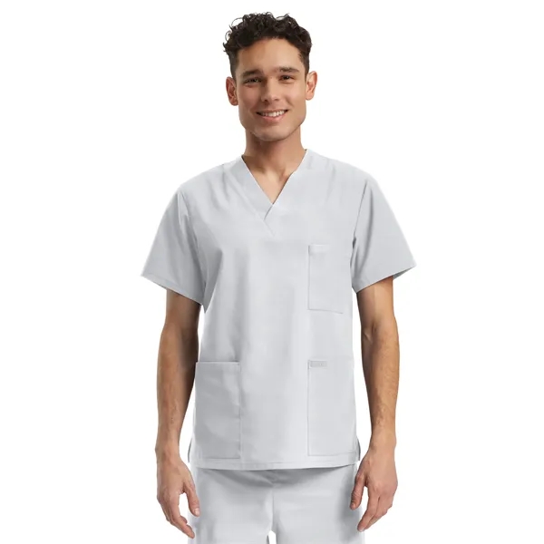 Landau - Essentials - Unisex Three-Pocket V-Neck Top - Landau - Essentials - Unisex Three-Pocket V-Neck Top - Image 11 of 13