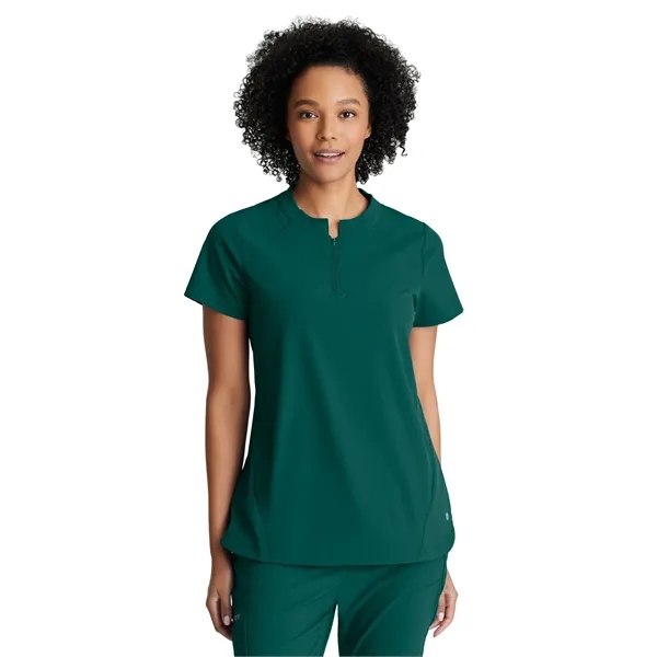Barco One - Women's Two-Pocket Banded Zip-Collar Flux Scr... - Barco One - Women's Two-Pocket Banded Zip-Collar Flux Scr... - Image 7 of 15
