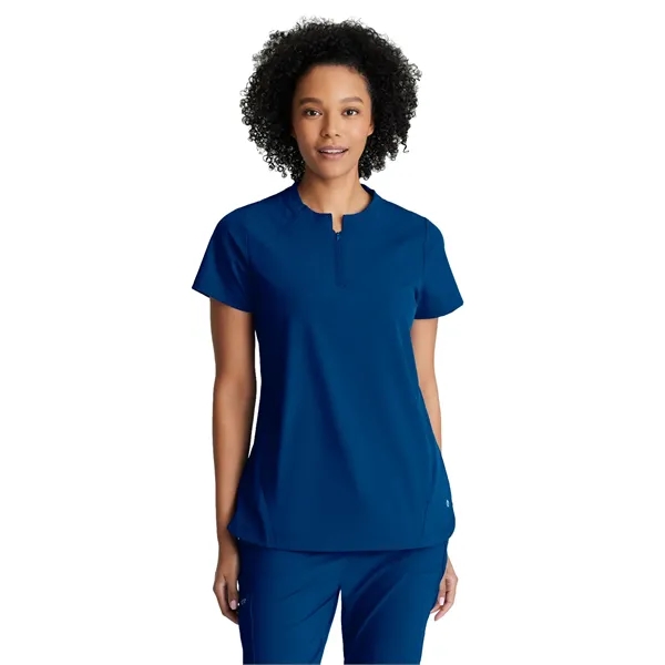 Barco One - Women's Two-Pocket Banded Zip-Collar Flux Scr... - Barco One - Women's Two-Pocket Banded Zip-Collar Flux Scr... - Image 9 of 15