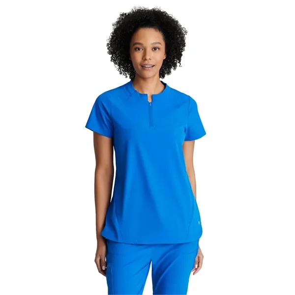Barco One - Women's Two-Pocket Banded Zip-Collar Flux Scr... - Barco One - Women's Two-Pocket Banded Zip-Collar Flux Scr... - Image 11 of 15