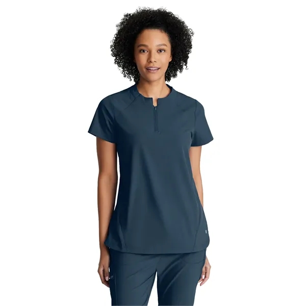 Barco One - Women's Two-Pocket Banded Zip-Collar Flux Scr... - Barco One - Women's Two-Pocket Banded Zip-Collar Flux Scr... - Image 13 of 15