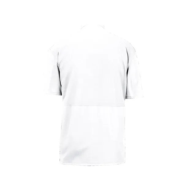 Edwards Industries - Unisex 10-Button Mesh-Back Chef Coat - Edwards Industries - Unisex 10-Button Mesh-Back Chef Coat - Image 2 of 3