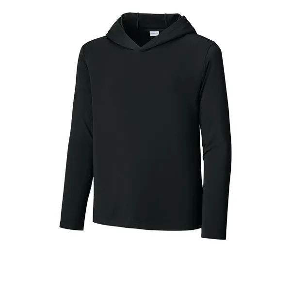 Sport-Tek Youth Posi-UV Pro Long Sleeve Hoodie - Sport-Tek Youth Posi-UV Pro Long Sleeve Hoodie - Image 0 of 9