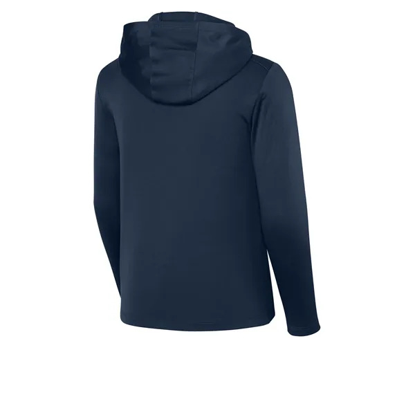 Sport-Tek Youth Posi-UV Pro Long Sleeve Hoodie - Sport-Tek Youth Posi-UV Pro Long Sleeve Hoodie - Image 5 of 9