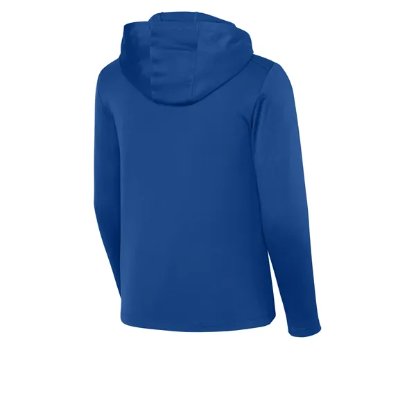 Sport-Tek Youth Posi-UV Pro Long Sleeve Hoodie - Sport-Tek Youth Posi-UV Pro Long Sleeve Hoodie - Image 7 of 9