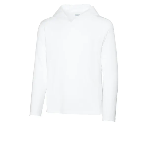 Sport-Tek Youth Posi-UV Pro Long Sleeve Hoodie - Sport-Tek Youth Posi-UV Pro Long Sleeve Hoodie - Image 8 of 9