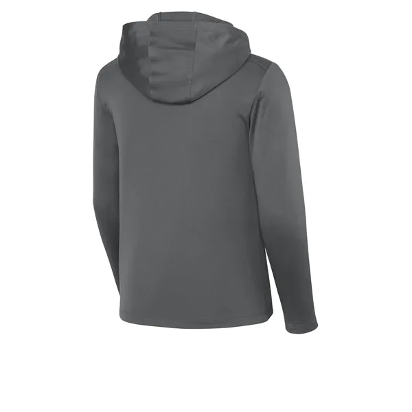 Sport-Tek Youth Posi-UV Pro Long Sleeve Hoodie - Sport-Tek Youth Posi-UV Pro Long Sleeve Hoodie - Image 3 of 9