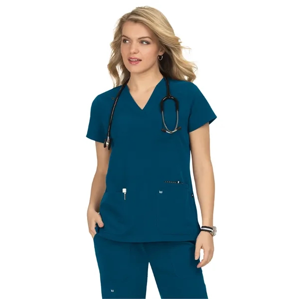 koi - Next Gen - Women's Three-Pocket Wide V-Neck Stretch... - koi - Next Gen - Women's Three-Pocket Wide V-Neck Stretch... - Image 9 of 45