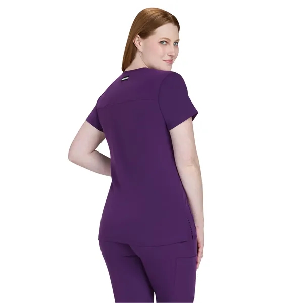 koi - Next Gen - Women's Three-Pocket Wide V-Neck Stretch... - koi - Next Gen - Women's Three-Pocket Wide V-Neck Stretch... - Image 12 of 45