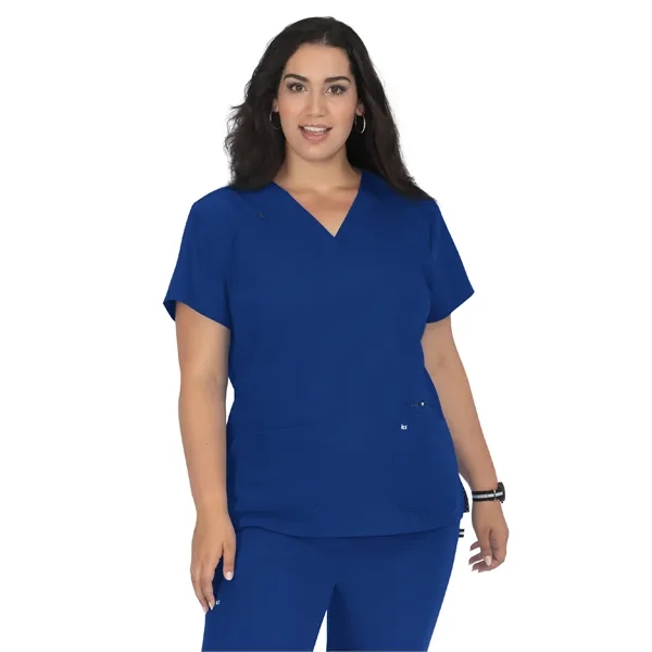koi - Next Gen - Women's Three-Pocket Wide V-Neck Stretch... - koi - Next Gen - Women's Three-Pocket Wide V-Neck Stretch... - Image 14 of 45