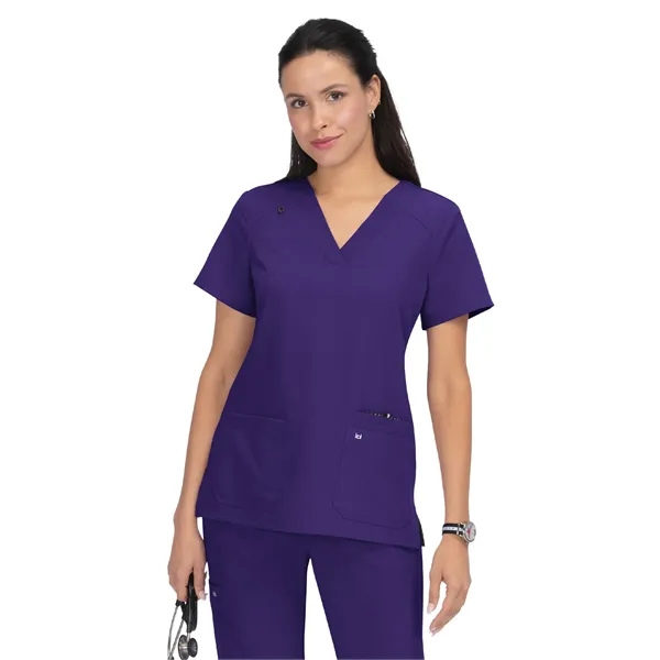koi - Next Gen - Women's Three-Pocket Wide V-Neck Stretch... - koi - Next Gen - Women's Three-Pocket Wide V-Neck Stretch... - Image 18 of 45