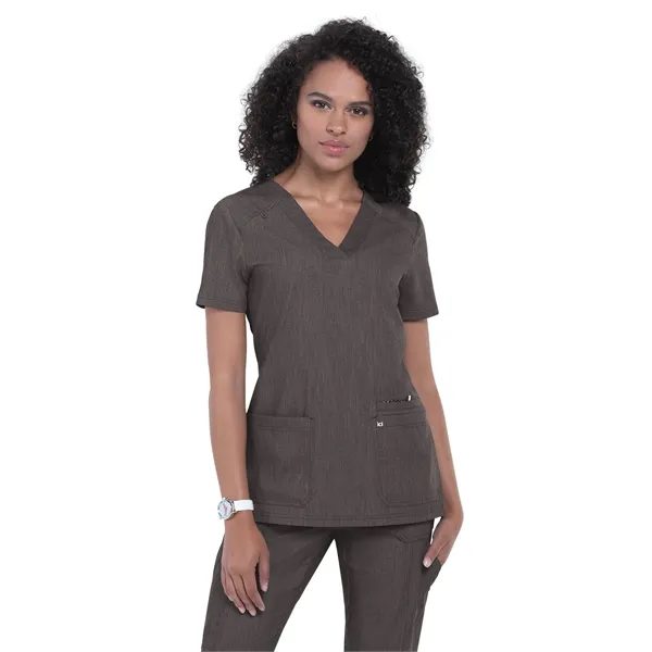 koi - Next Gen - Women's Three-Pocket Wide V-Neck Stretch... - koi - Next Gen - Women's Three-Pocket Wide V-Neck Stretch... - Image 22 of 45