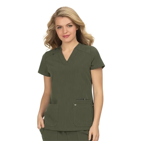 koi - Next Gen - Women's Three-Pocket Wide V-Neck Stretch... - koi - Next Gen - Women's Three-Pocket Wide V-Neck Stretch... - Image 24 of 45